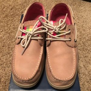 Multicolor Plaid Kids Sperry Top-Sider 6 Youth